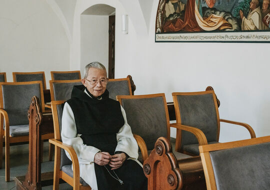 KLOSTER-MEHRERAU-Pater Damian quer_A-Lamprecht