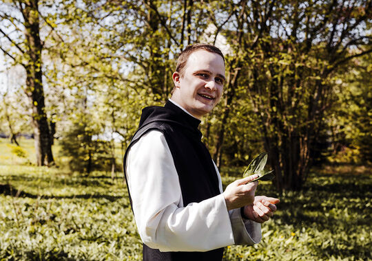 KLOSTER-MEHRERAU-Frater Maurus Bärlauch_A-Lamprecht